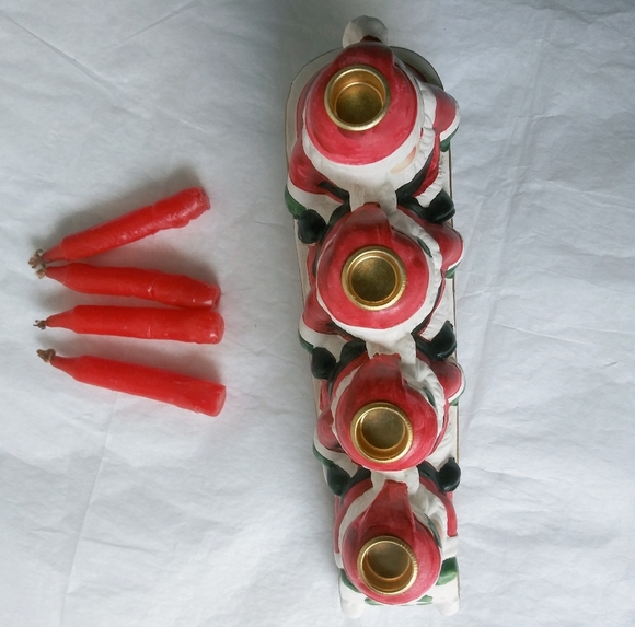 🌲 Vintage Santa's Candles Holder - Picture 7 of 7